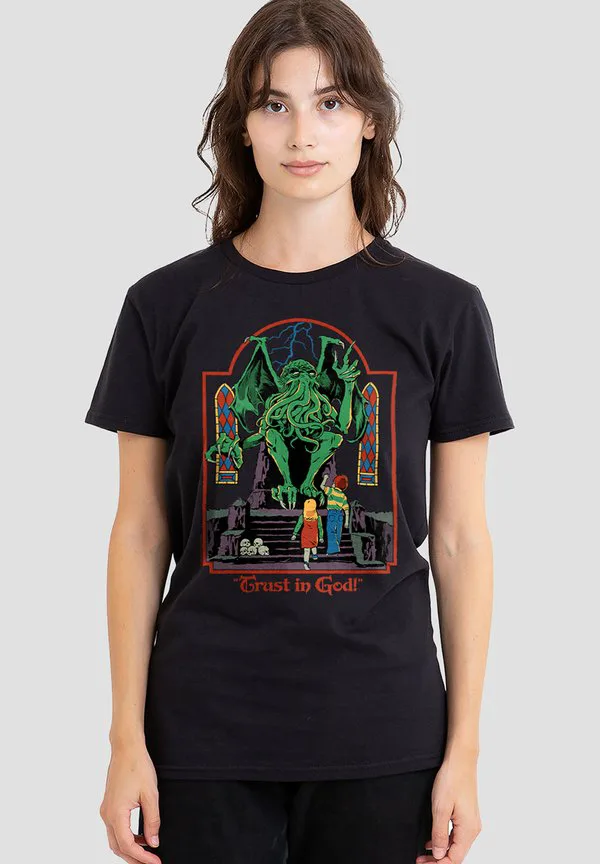 

Футболка с принтом «стивен роудс: доверься богу» Cotton Soul, Black, Черный, Футболка с принтом «стивен роудс: доверься богу» Cotton Soul, Black