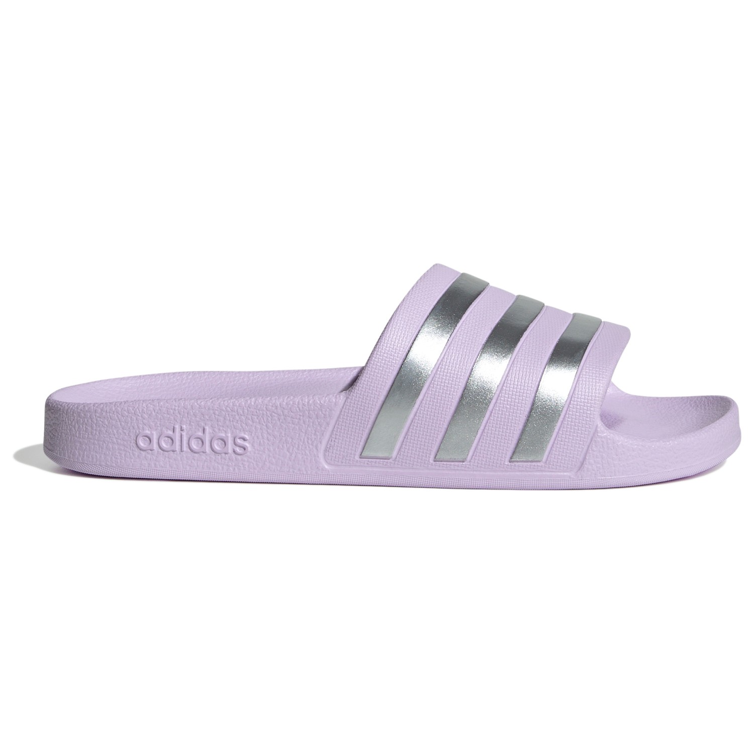 

Сандалии Adidas Adilette Aqua, цвет Ice Lavender/Matte Silver/Matte Silver