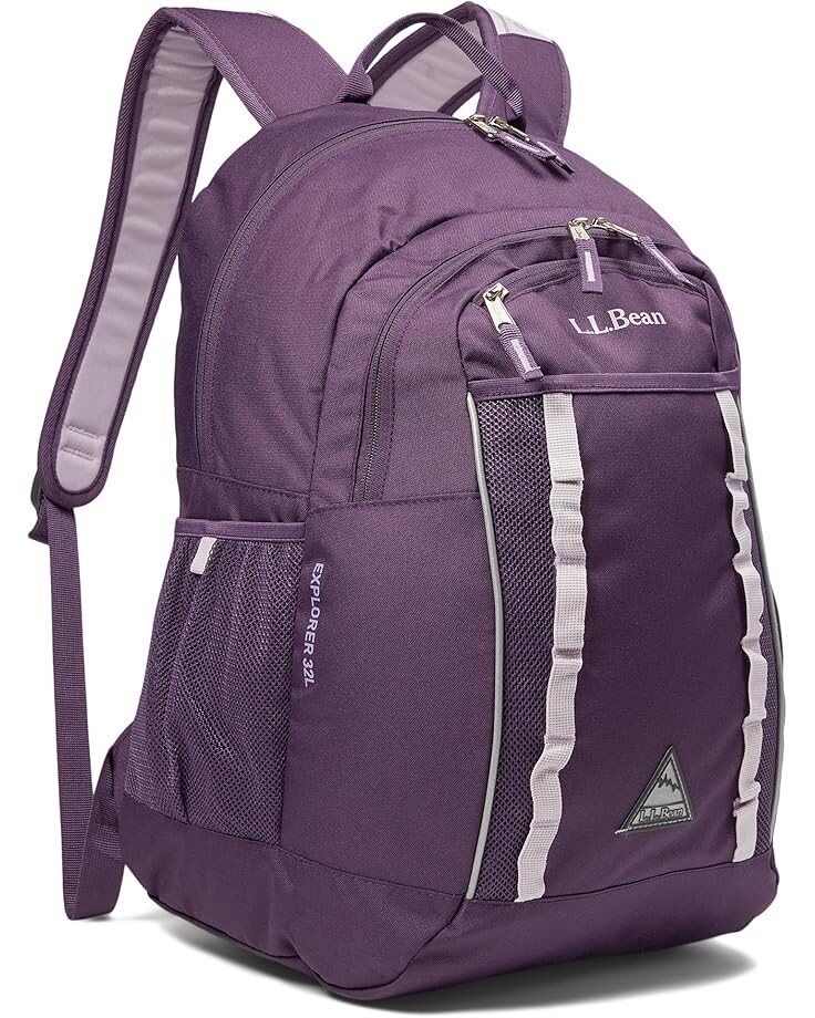 

Рюкзак L.L.Bean Bean's Explorer Backpack 32 Liters, цвет Midnight Purple/Lavender Ice