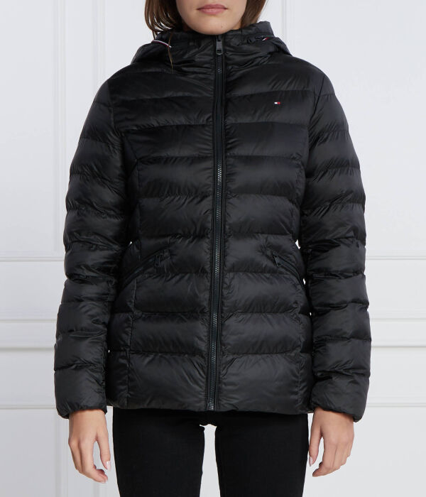 

Куртка mw утепленная глобальная полоса Regular fit Tommy Hilfiger, черный