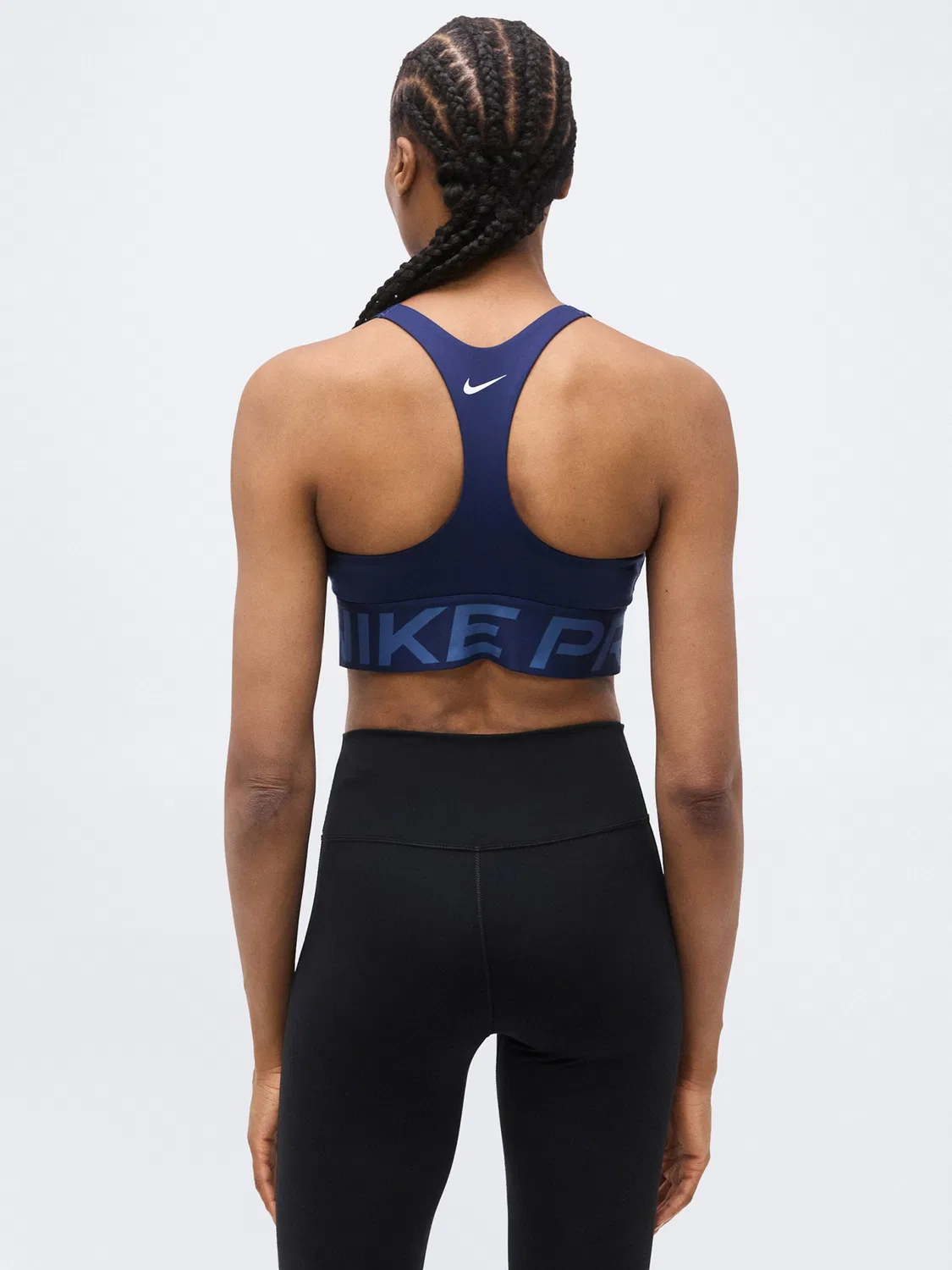 Спортивный бюстгальтер Bralette 'NP SCULPT' Nike, Blue/Navy — фото 3