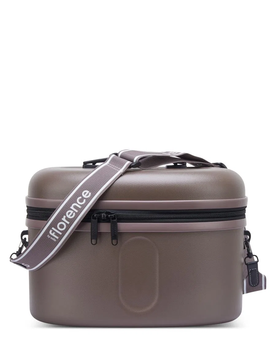 Косметичка Glow Getter Florence By Mills X Delsey Paris, каштановый
