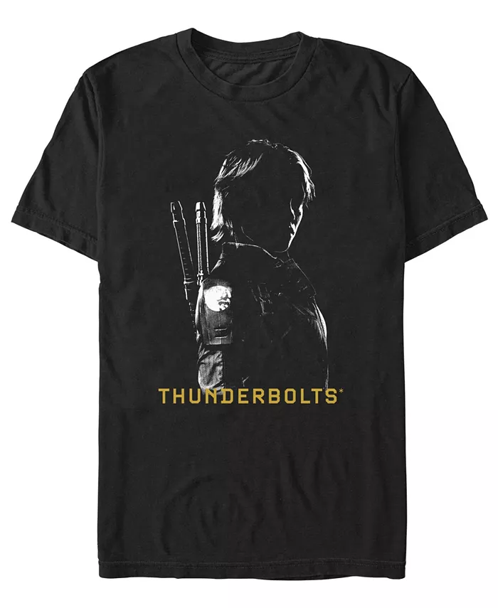 

Мужская футболка с коротким рукавом Yelena in shadows Fifth Sun, черный