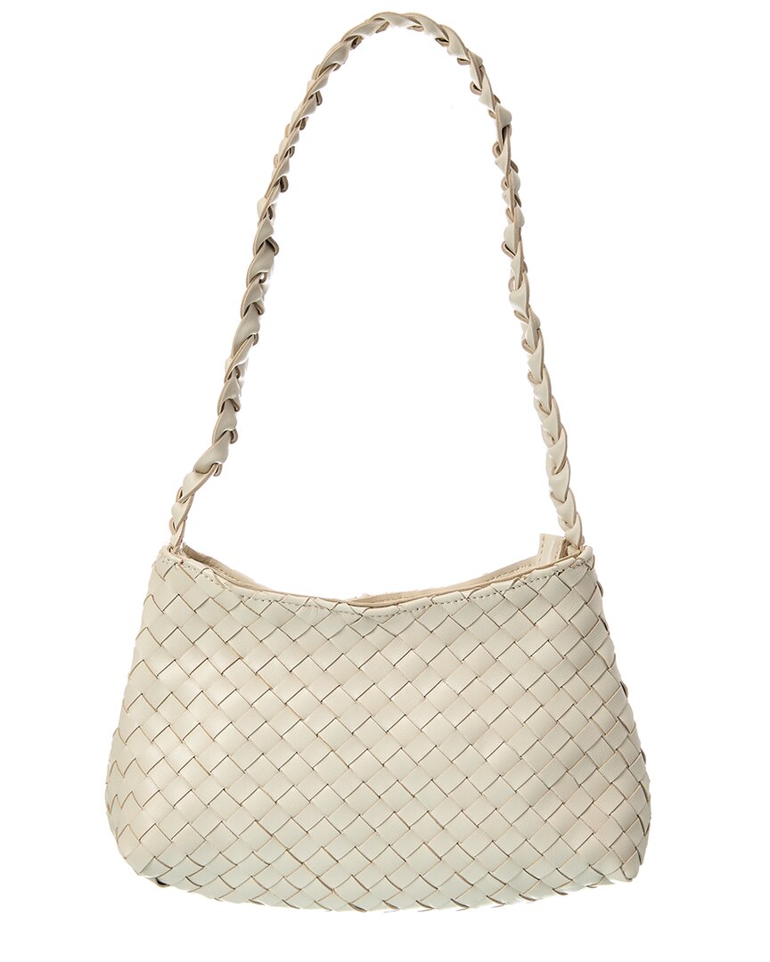 

Сумка через плечо Isabella Rossetti Kaia из плетеной вручную кожи, бежевый