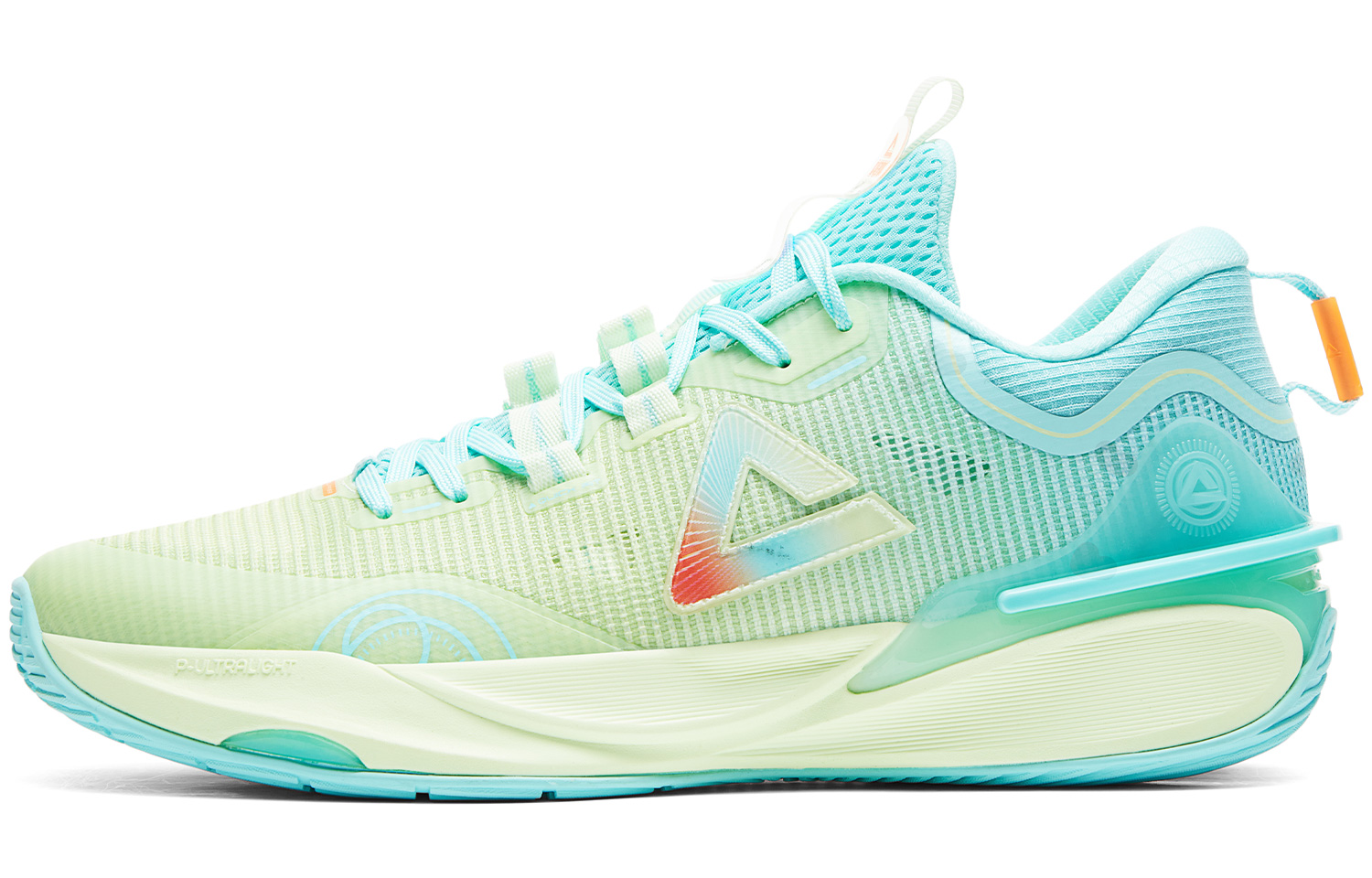 

Мужские баскетбольные кроссовки Low top Green PEAK, зеленый синий