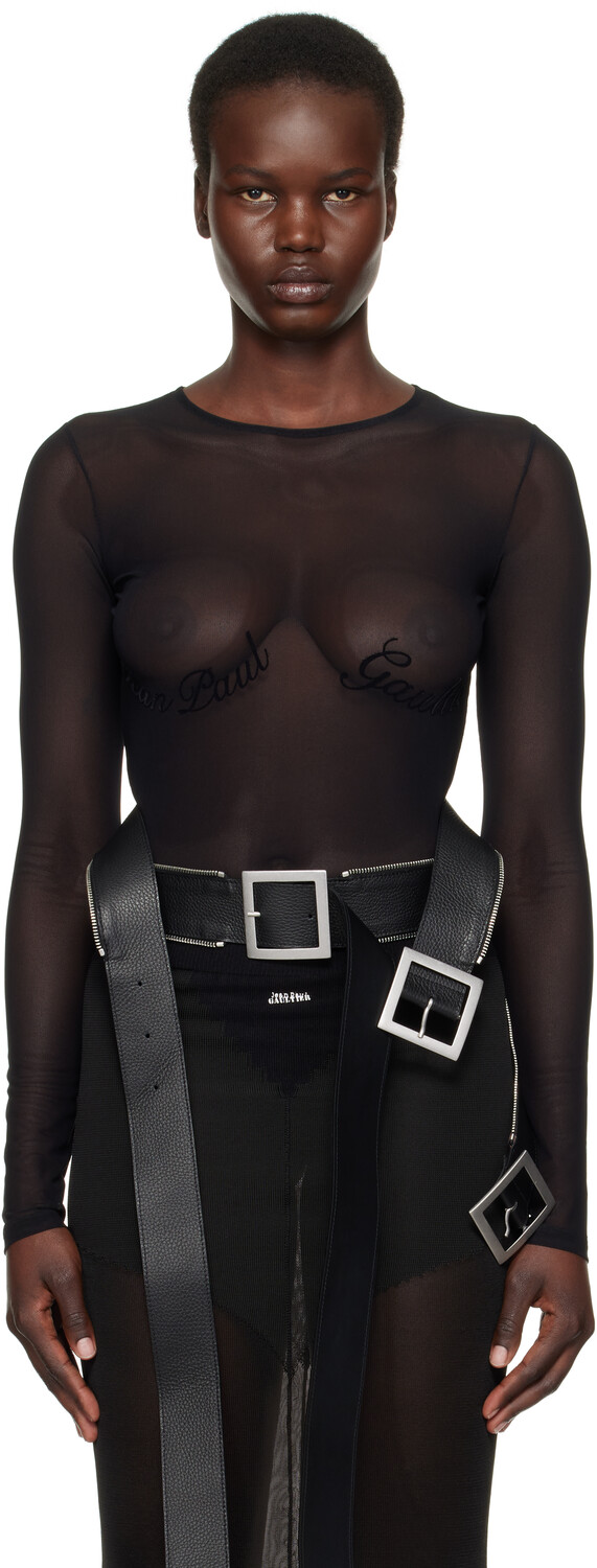 

Футболка «The Flocked» Jean Paul Gaultier