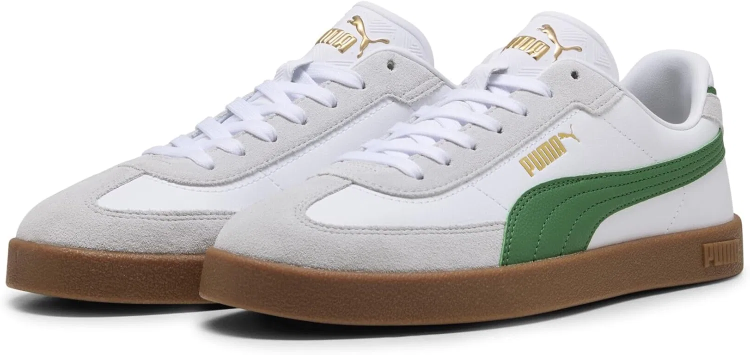 PUMA Унисекс кроссовки Puma Club II Era, Puma White Archive Green Gum — фото 2