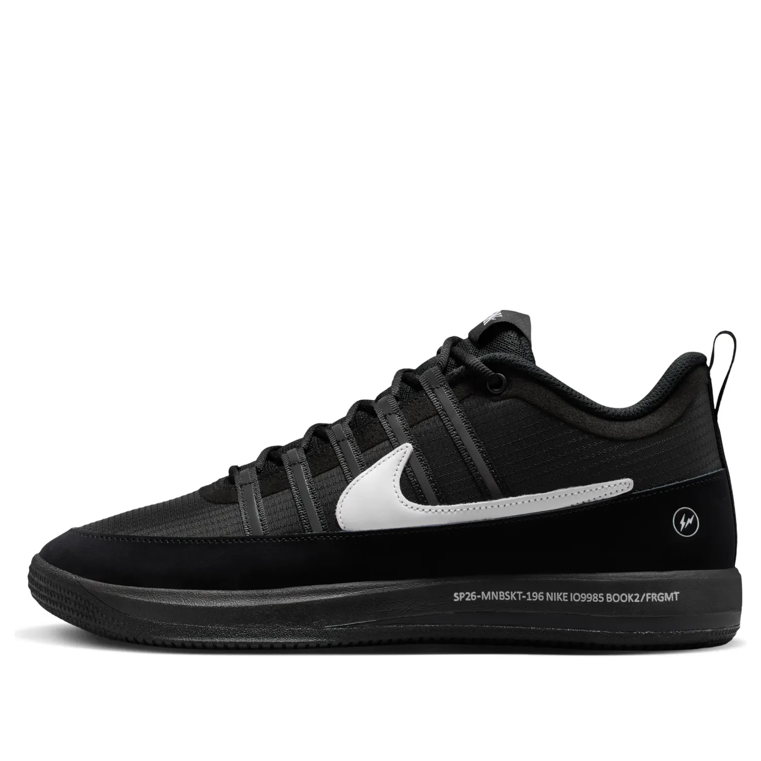 Кроссовки Nike x Fragment Book 2 EP 'Black White Blue'