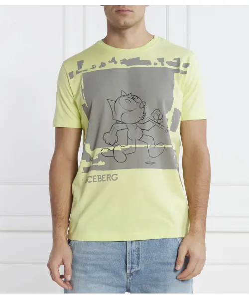 

Футболка Regular fit Iceberg, зеленый