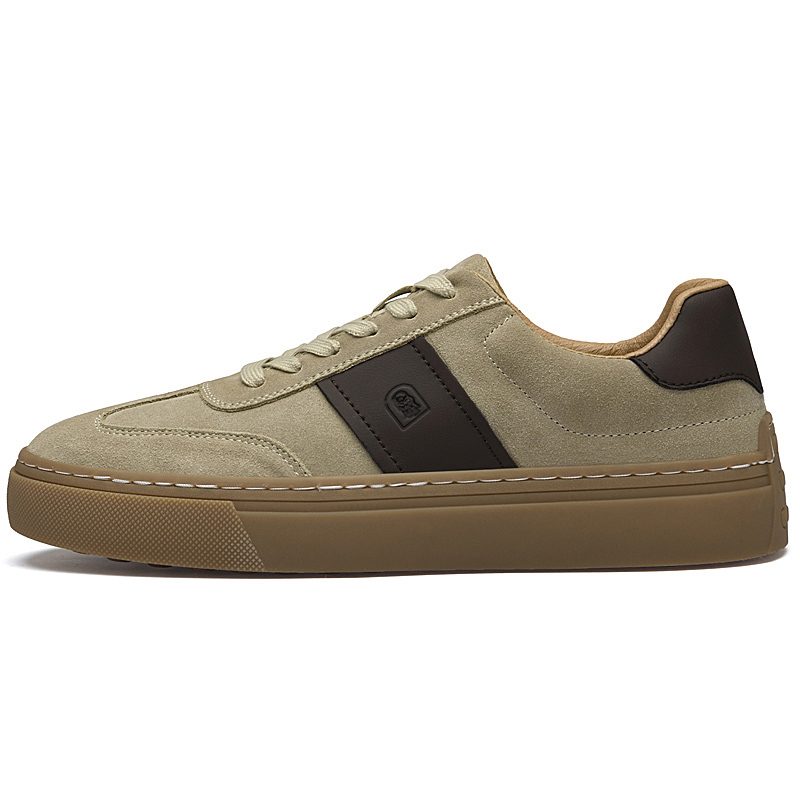 

LAORENTOU Низкие кроссовки German Army Trainers мужские светло-абрикосовые, цвет Light Apricot