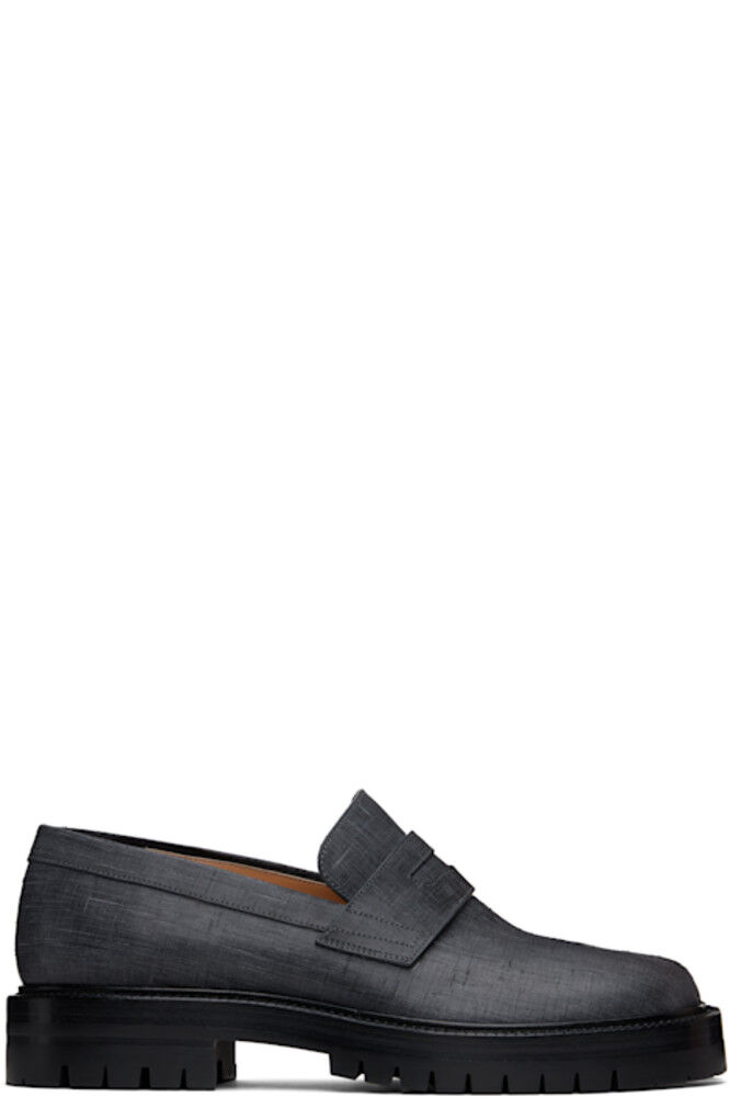 

Серые мокасины Tabi County Maison Margiela