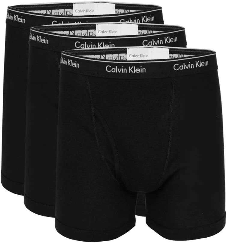 

Мужские трусы-боксеры Calvin Klein из 100% хлопка, Black(Np2189-001)/White