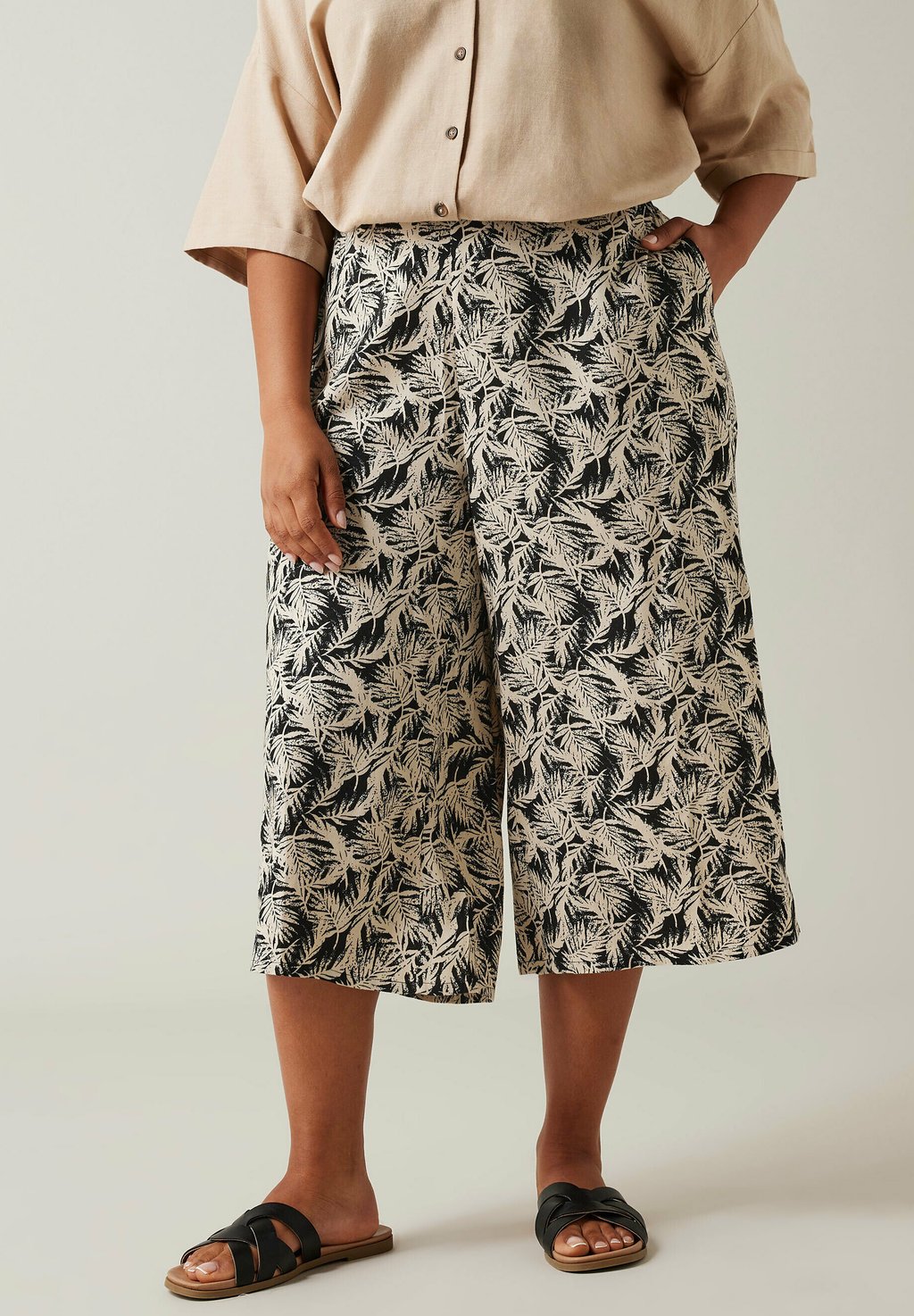 

Брюки LEAF PRINT Evans, коричневый
