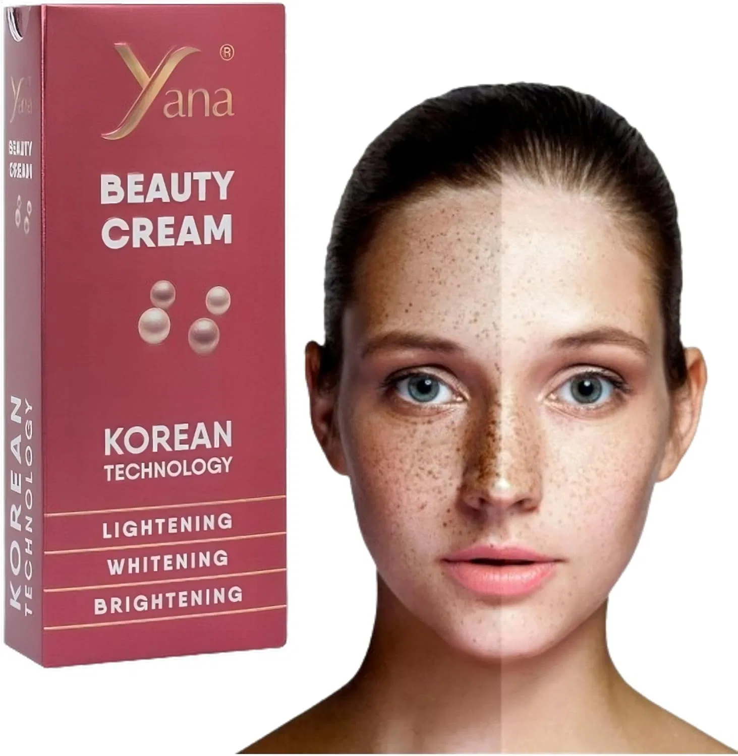 Ночной крем для лица и тела Yana Beauty осветляющий 0.5 кг