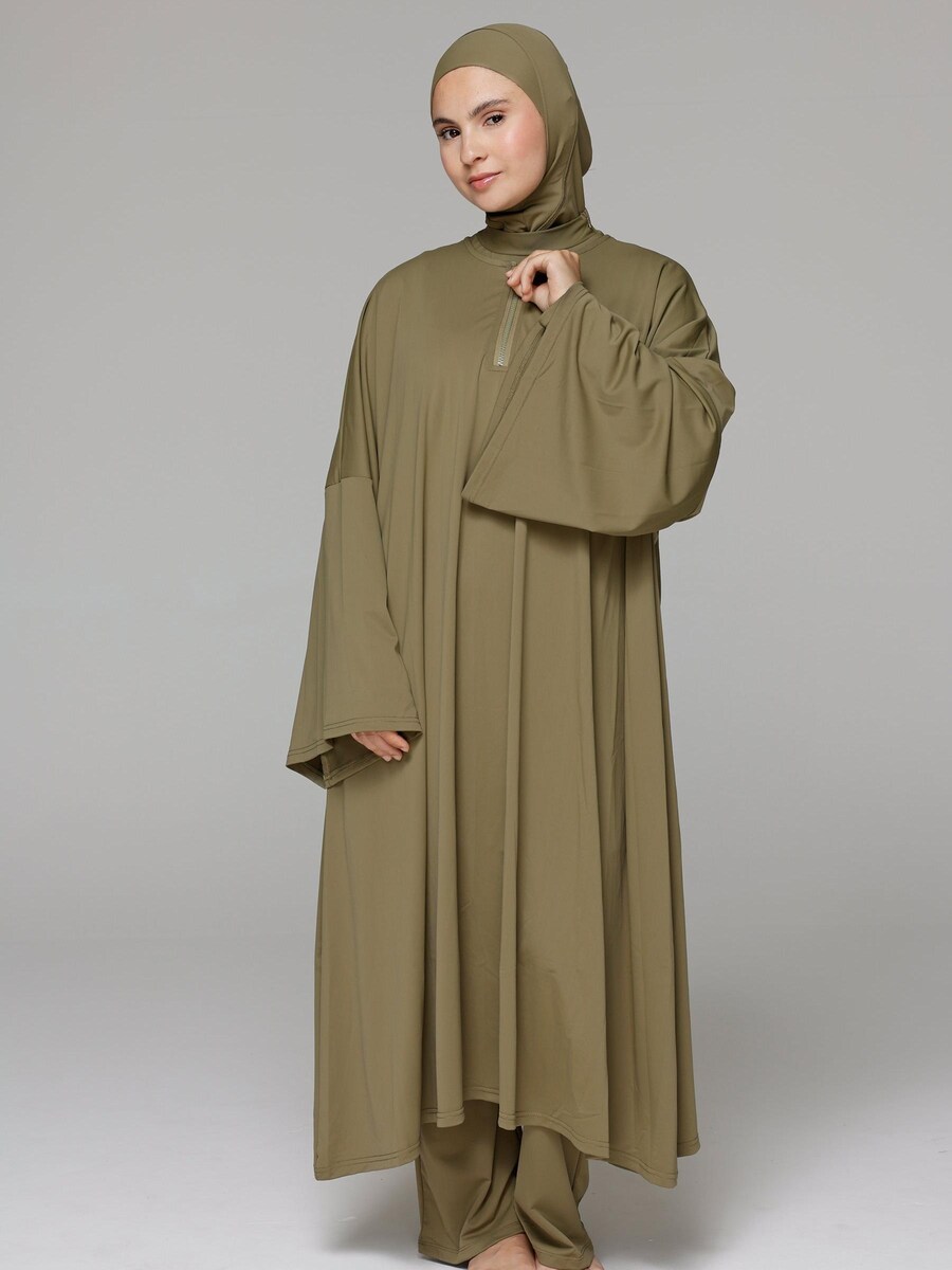 

Платье-купальник с футболкой SIYA Swimwear Cover-up, зеленый