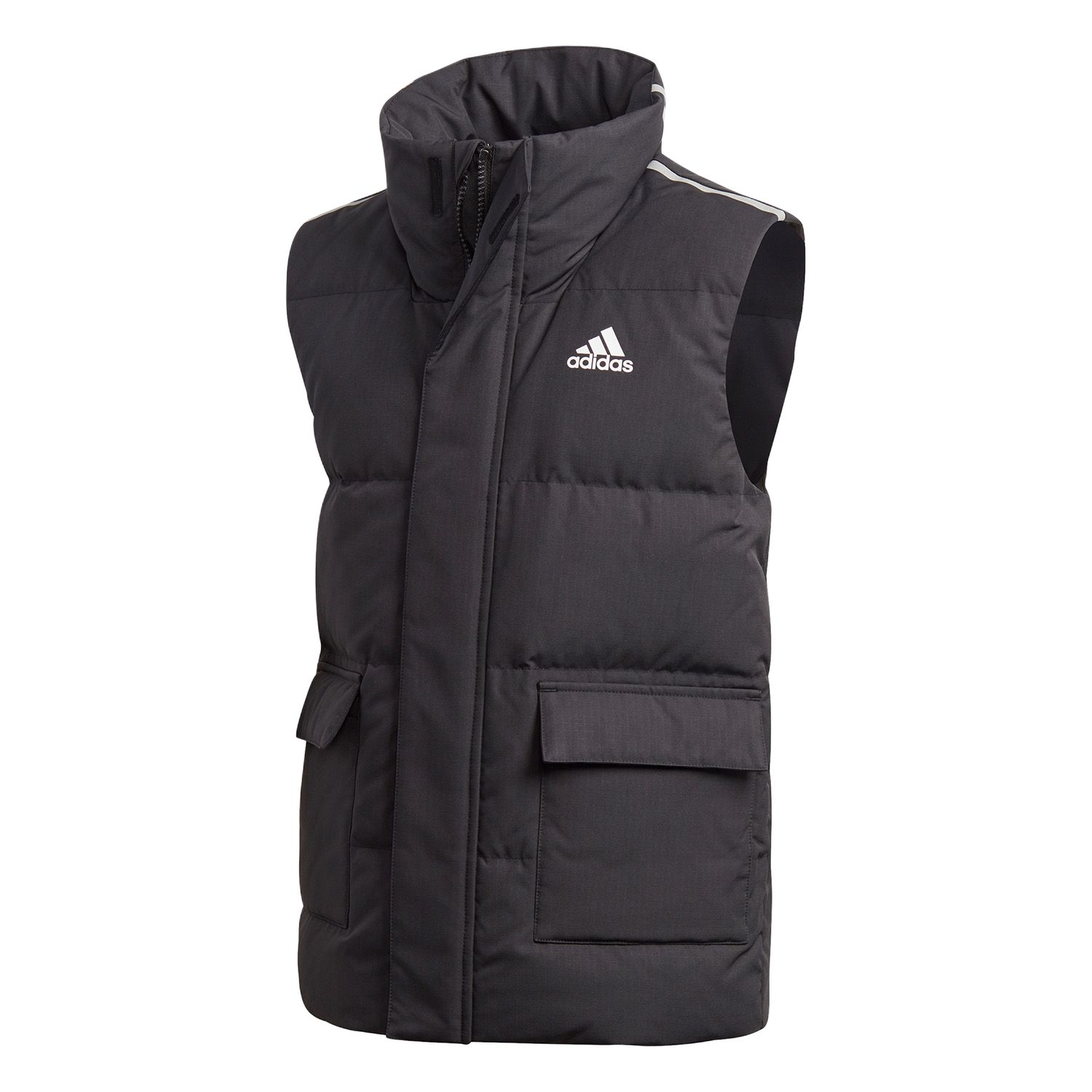 Жилет Adidas YK J Down, черный — фото 2