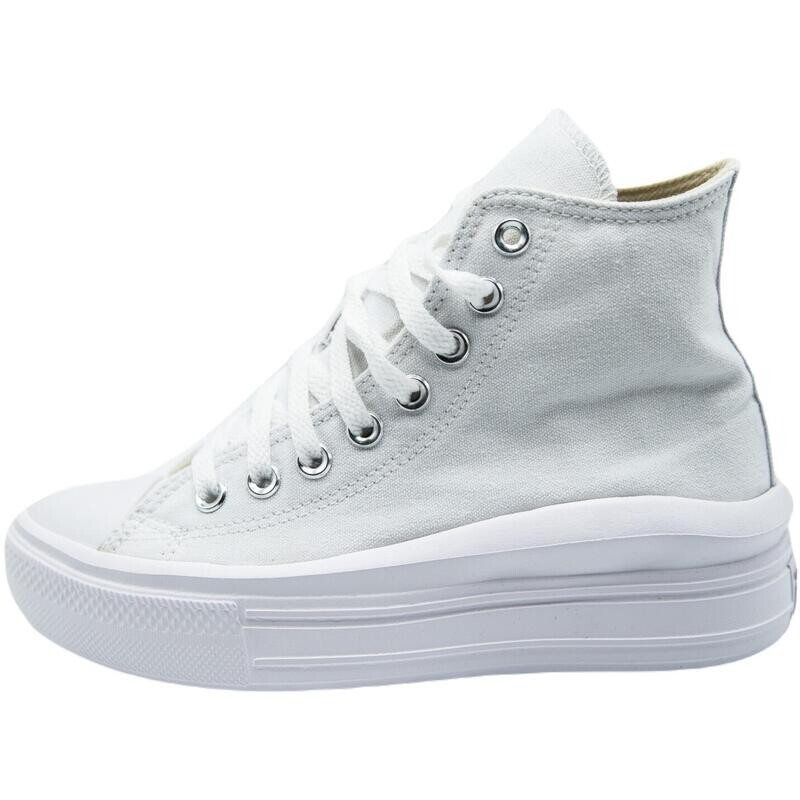 Кроссовки Converse Chuck Taylor All Star Move Hi, белые, женские