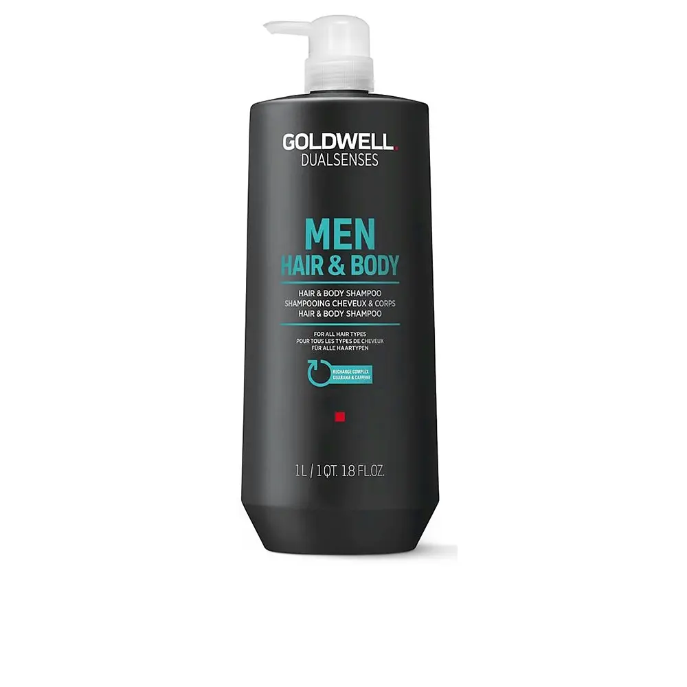 

Гель для душа Dualsenses men hair & body shampoo Goldwell, 1000 мл.