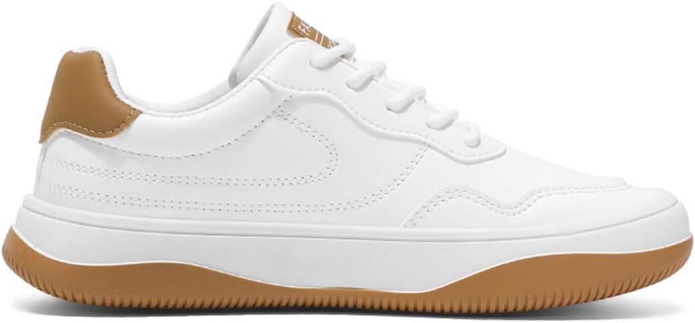 

Кожаные кроссовки SWZEC для мужчин, белый