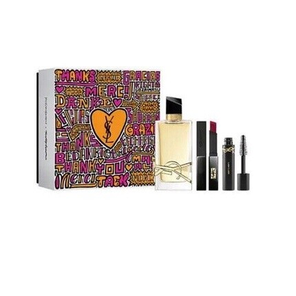 Yves Saint Laurent Libre 90ml Edp Spray With Mascara And Lipstick Gift Set — фото 4