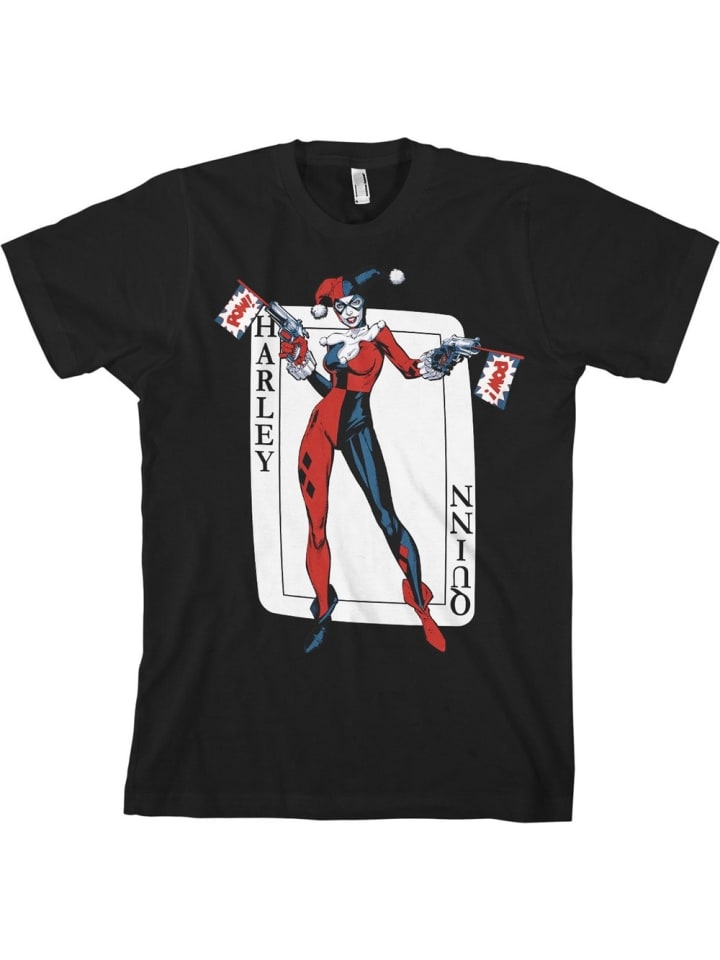 

DC Commics Harley Quinn Черная рубашка