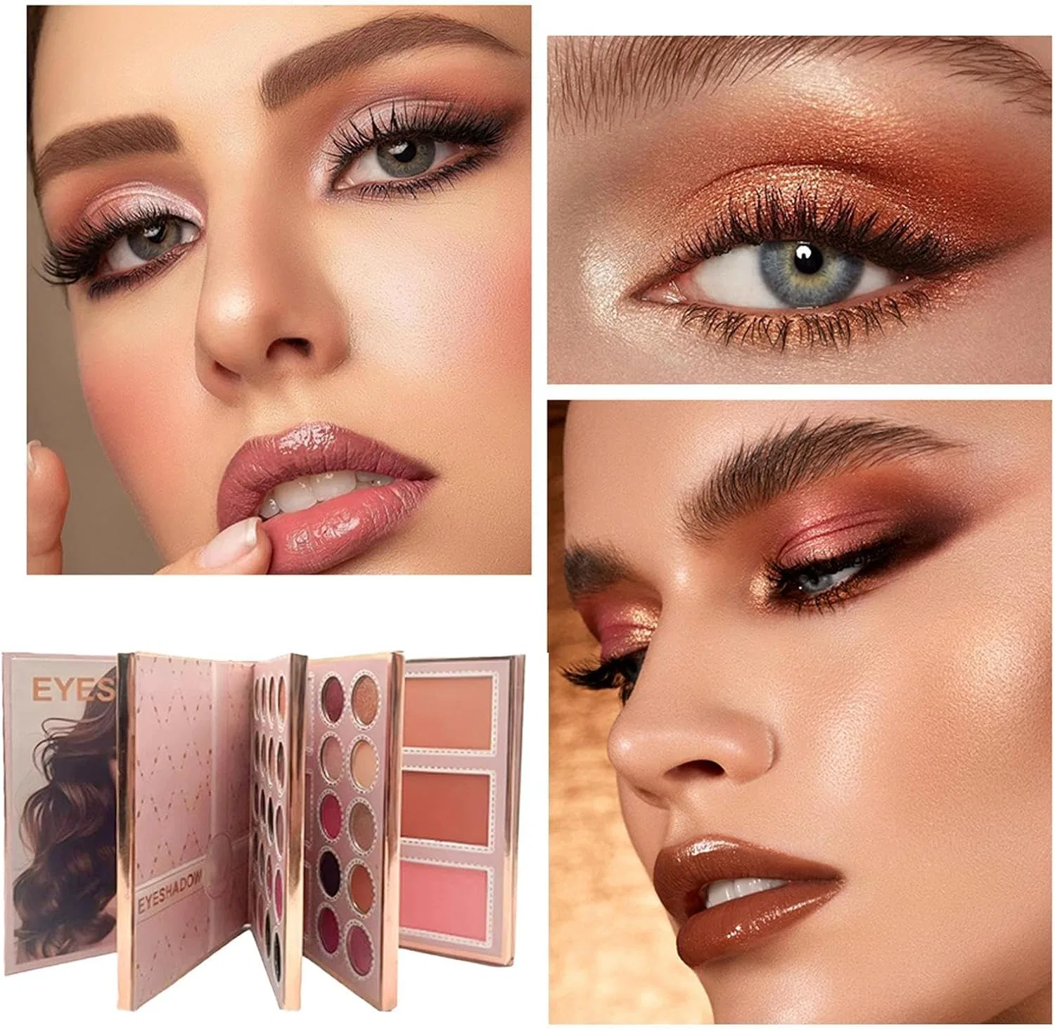 Многофункциональная палетка для макияжа Makeup Book Palette, мультиколор — фото 4