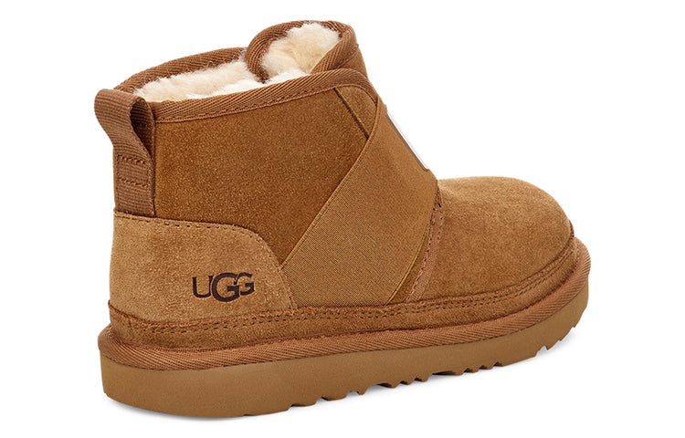 Зимние ботинки UGG Neumel II Graphic (Big Kids) Chestnut, коричневый — фото 4