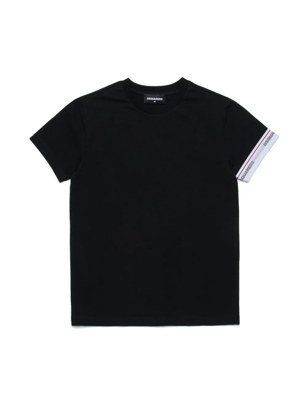 

Футболка с логотипом DSQUARED2 KIDS, черный