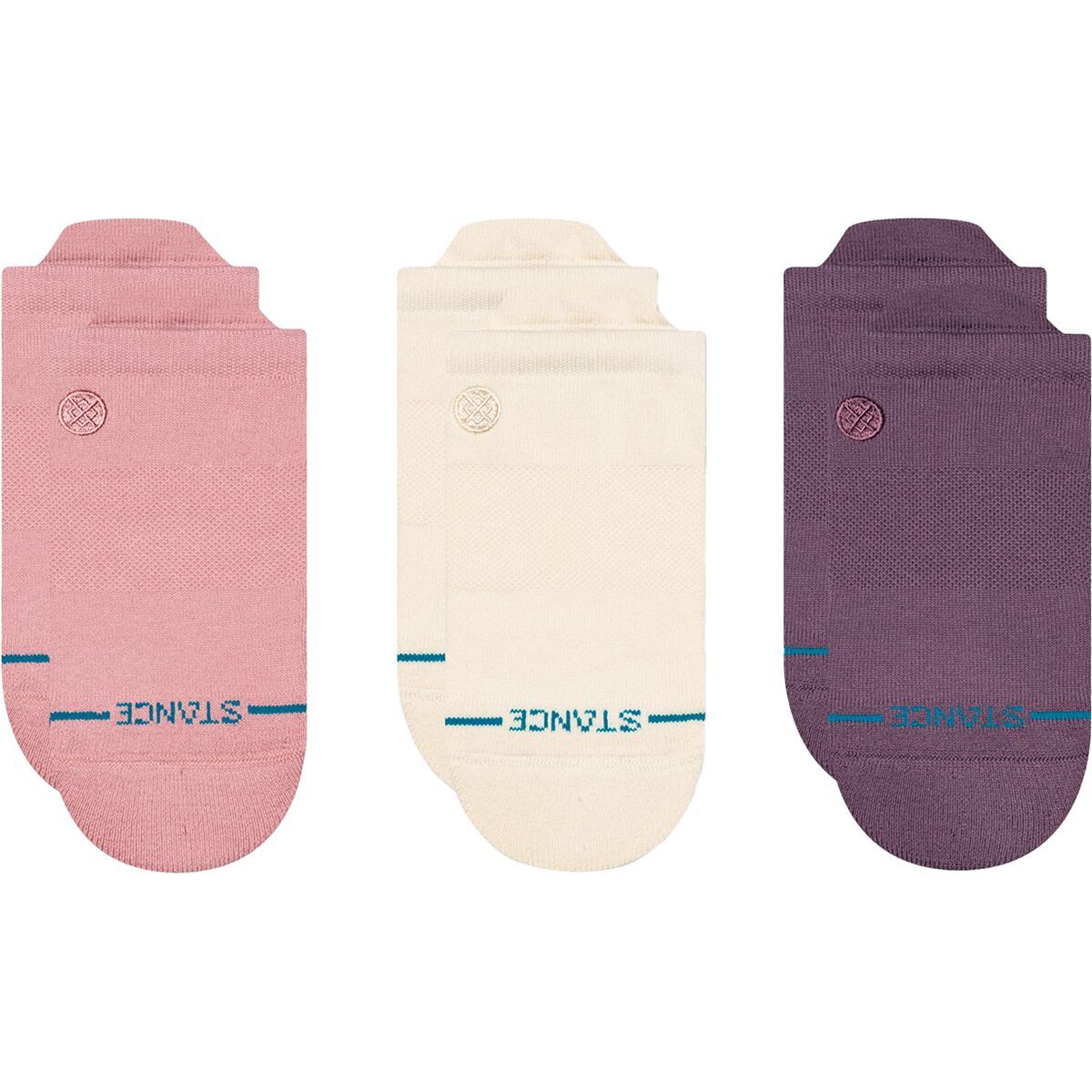 

Носки низкие Icon - 3 пары Stance, розовый