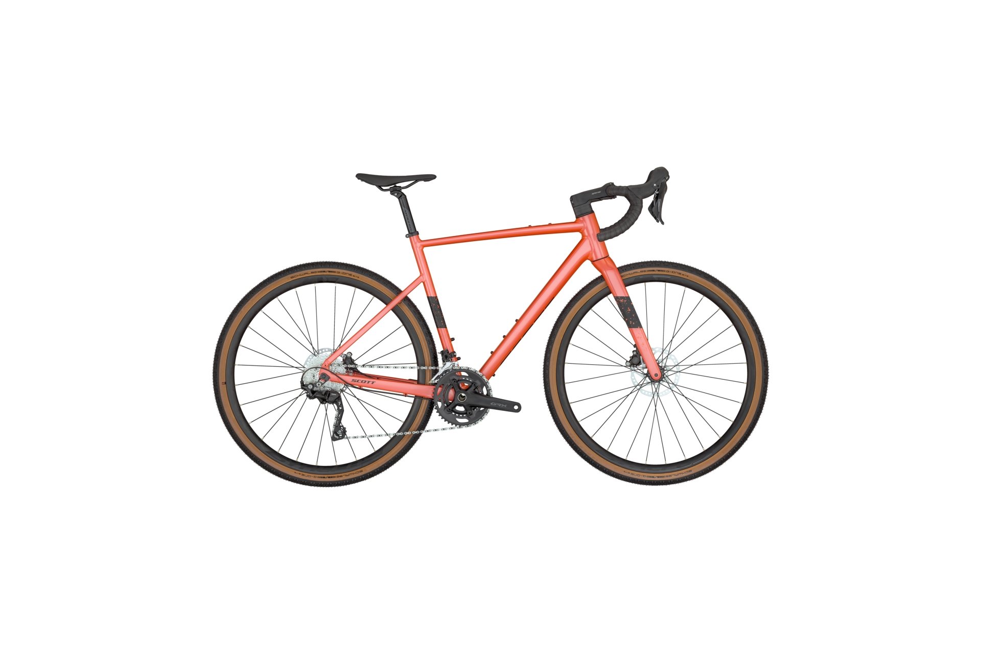 

Гравийный велосипед Scott Speedster gravel 40 - 28 дюймов - diamant, orange | acid orange