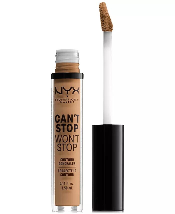 

Can't Stop Won't Stop Консилер для контура, 0,11 унции Nyx Professional Makeup, цвет Golden Honey