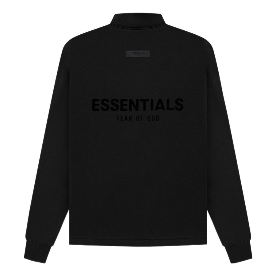 

Худи Fear of God Essentials SS22 Relaxed Mockneck Stretch Limo, черный