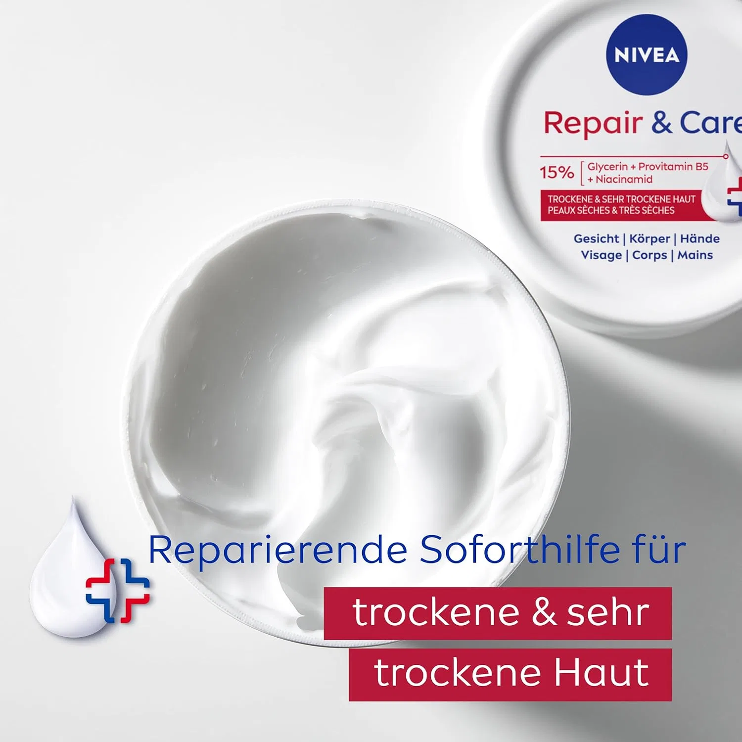 Крем для тела «Repair & Care» от NIVEA Nivea — фото 4