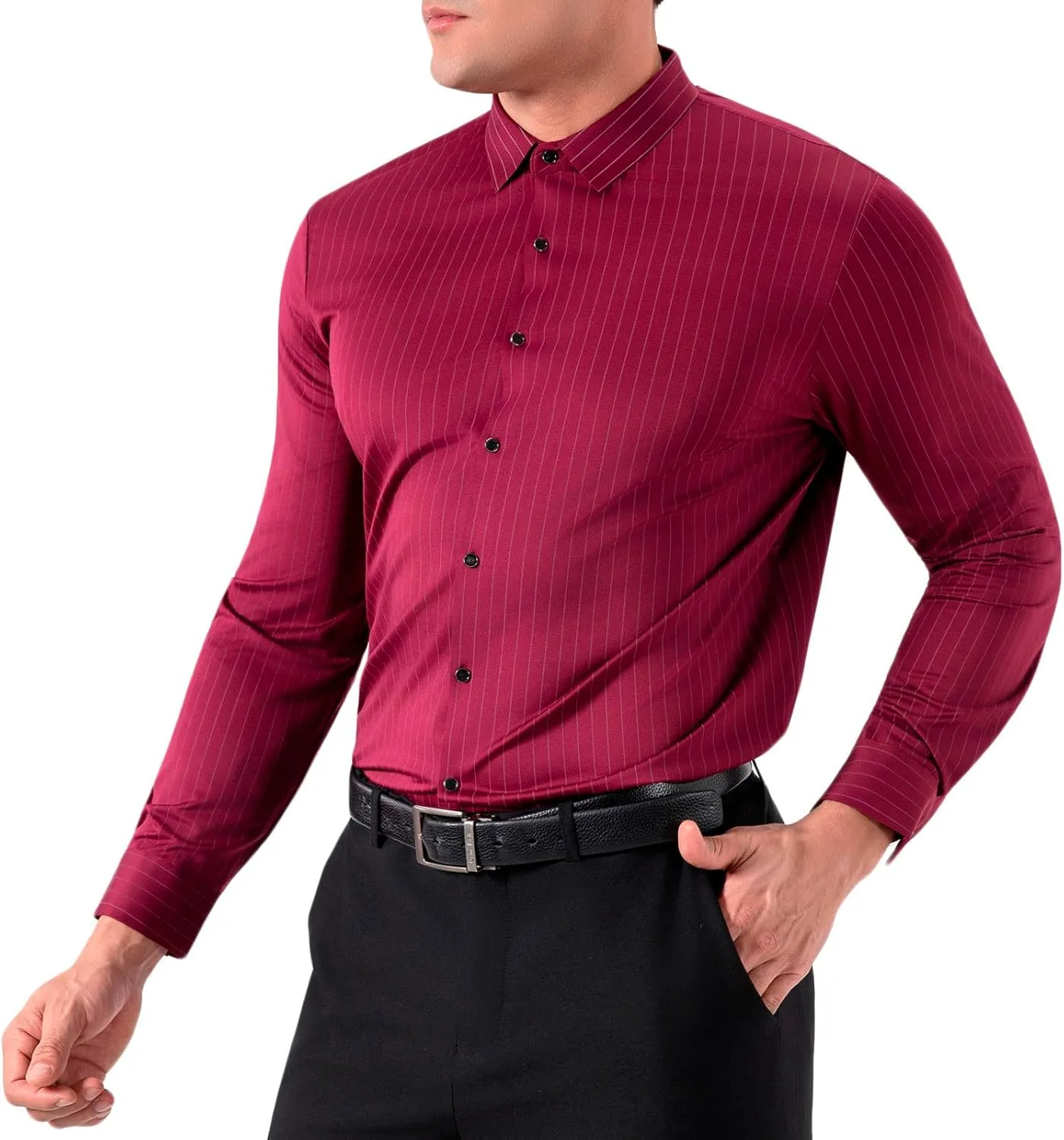 

Футболка-водолазка для мужчин, Long Sleeve, Striped