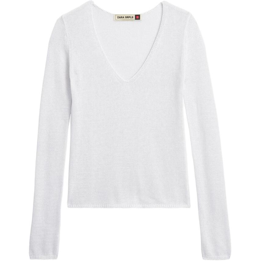 

Трикотаж женский белый Zara