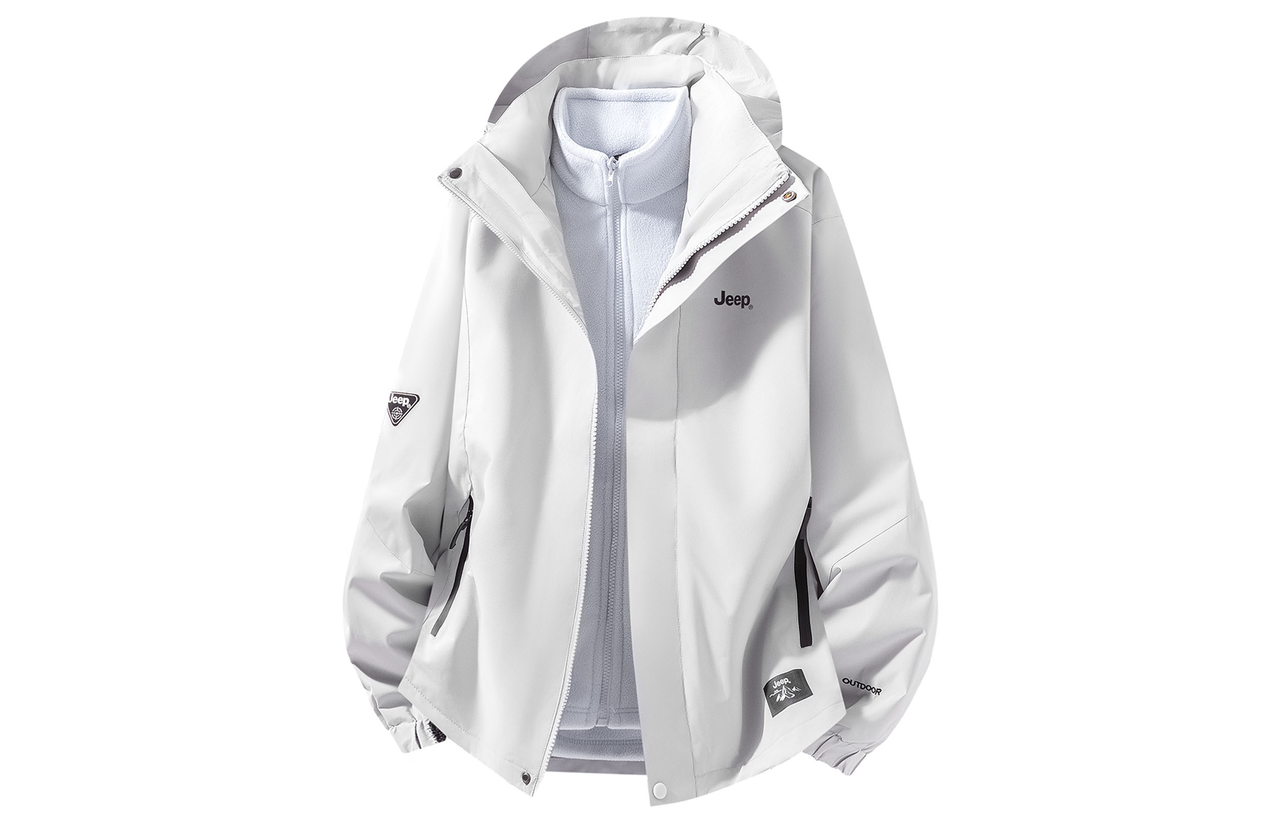 

Jeep Куртка Unisex, 255 Light Gray