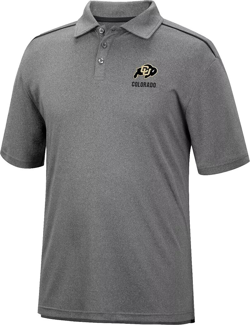 

Colosseum Мужская серая футболка-поло Colorado Buffaloes