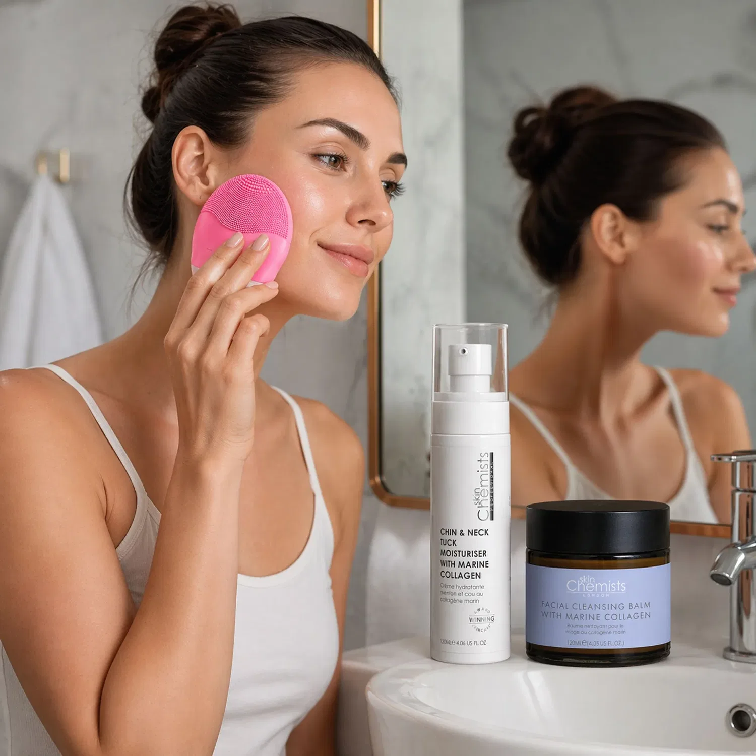 Набор для ухода за лицом с коллагеном SkinChemists — фото 2