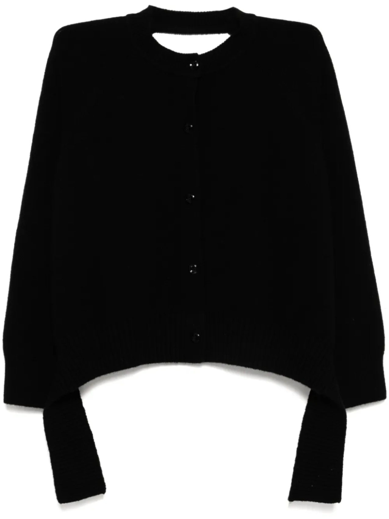 

Кардиган Simone Rocha с завязкой на хвосте, черный