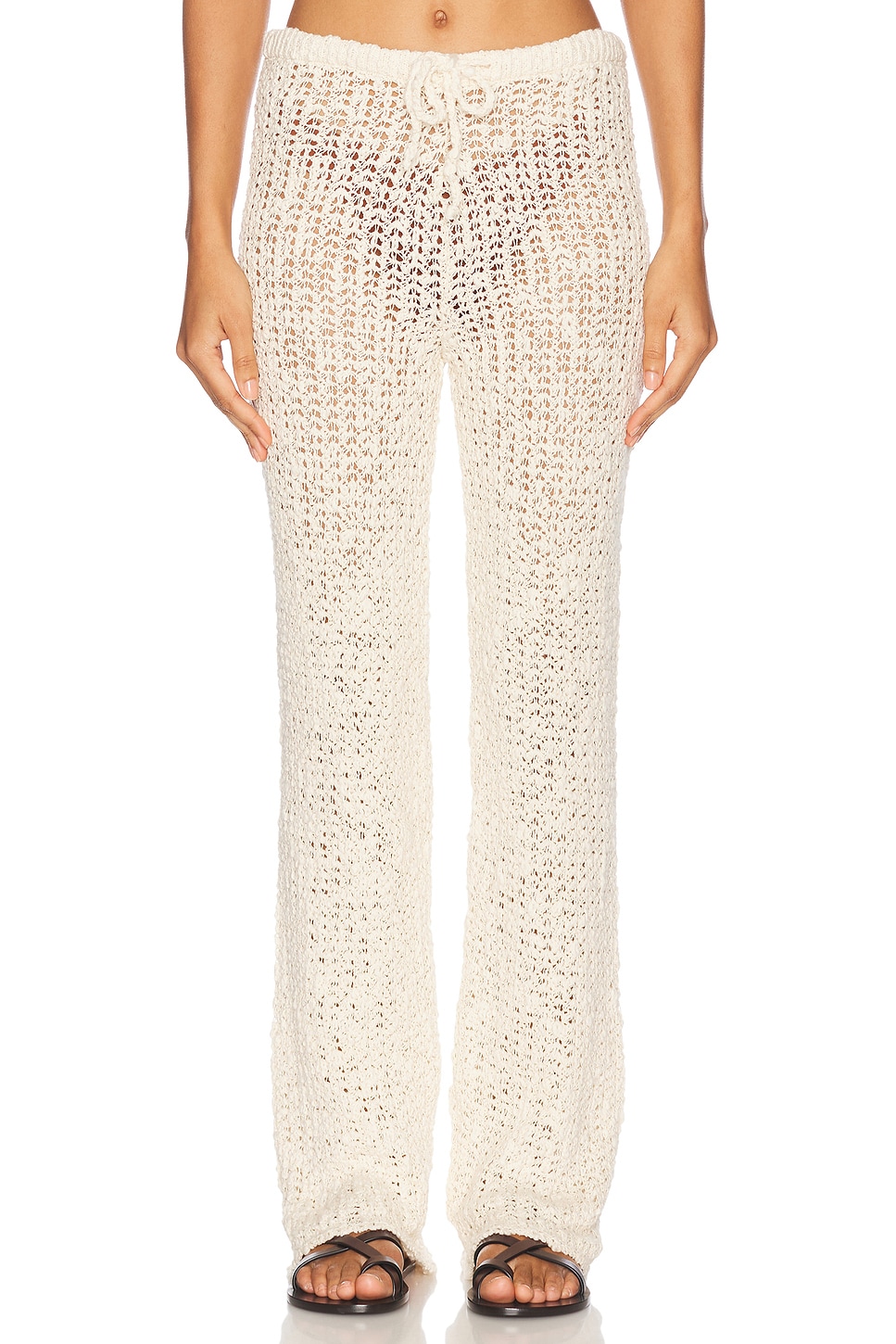 

Victoria Knit Брюки Haight., Off White