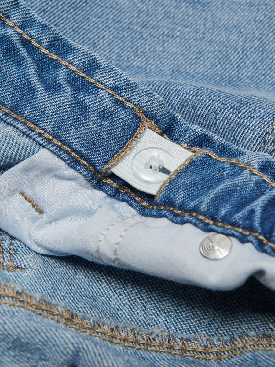 Джинсы с широкими штанинами ONLY GIRLS Kogcomet, Blue Denim — фото 3