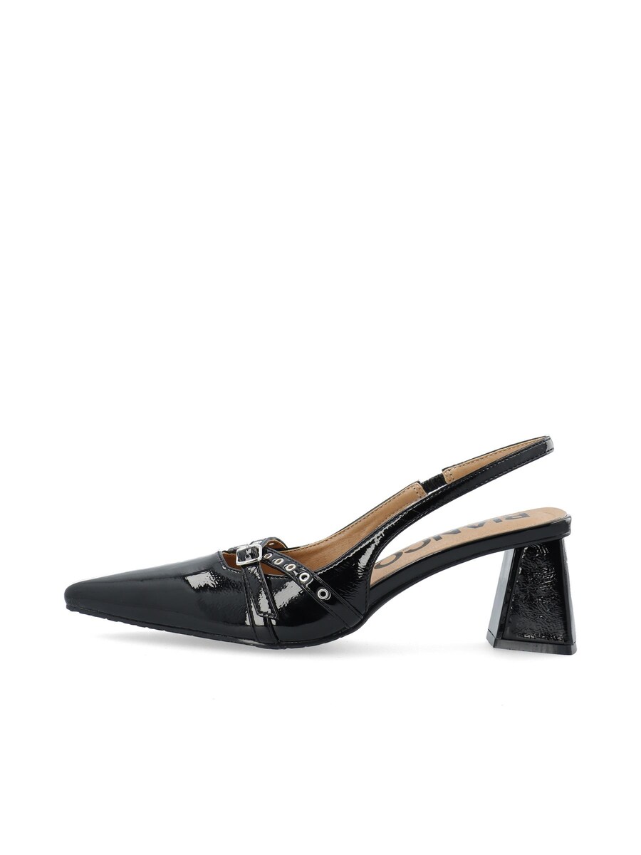 Туфли-лодочки с открытой пяткой Bianco MARALYN, Black