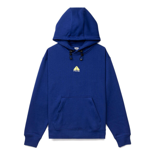 

Толстовка Nike ACG Therma-Fit Solid Color Logo Embroidered hooded Long Sleeves Unisex Blue, мультиколор