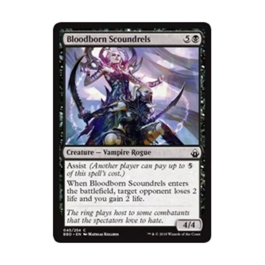 

CCG Кроваворожденные негодяи (клавиша C), MTG - Battlebond