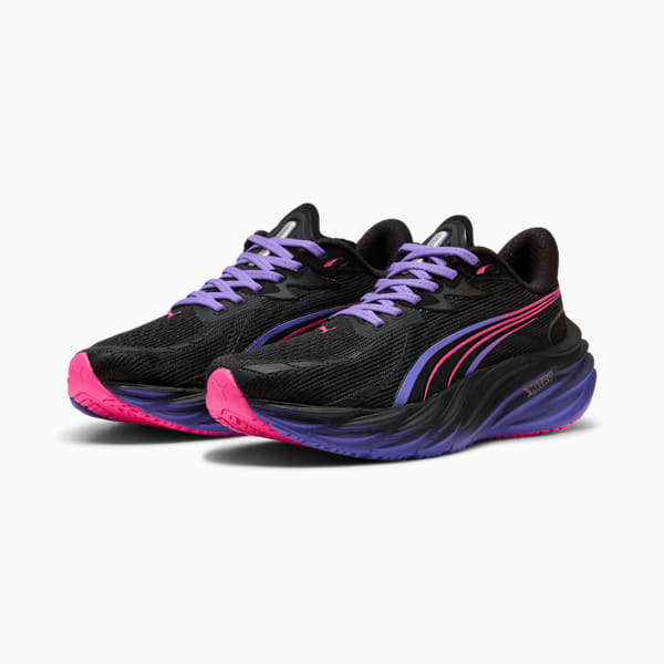Женские кроссовки для бега по шоссе Velocity Nitro 4 Digitokyo Puma, черный — фото 2