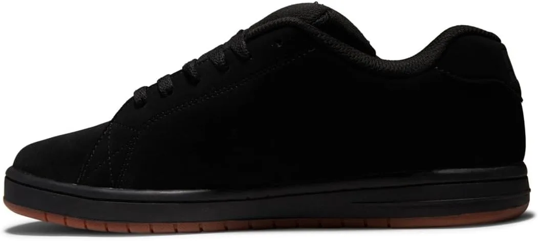 Мужские кроссовки DC Shoes - кожаные кроссовки, черный — фото 4