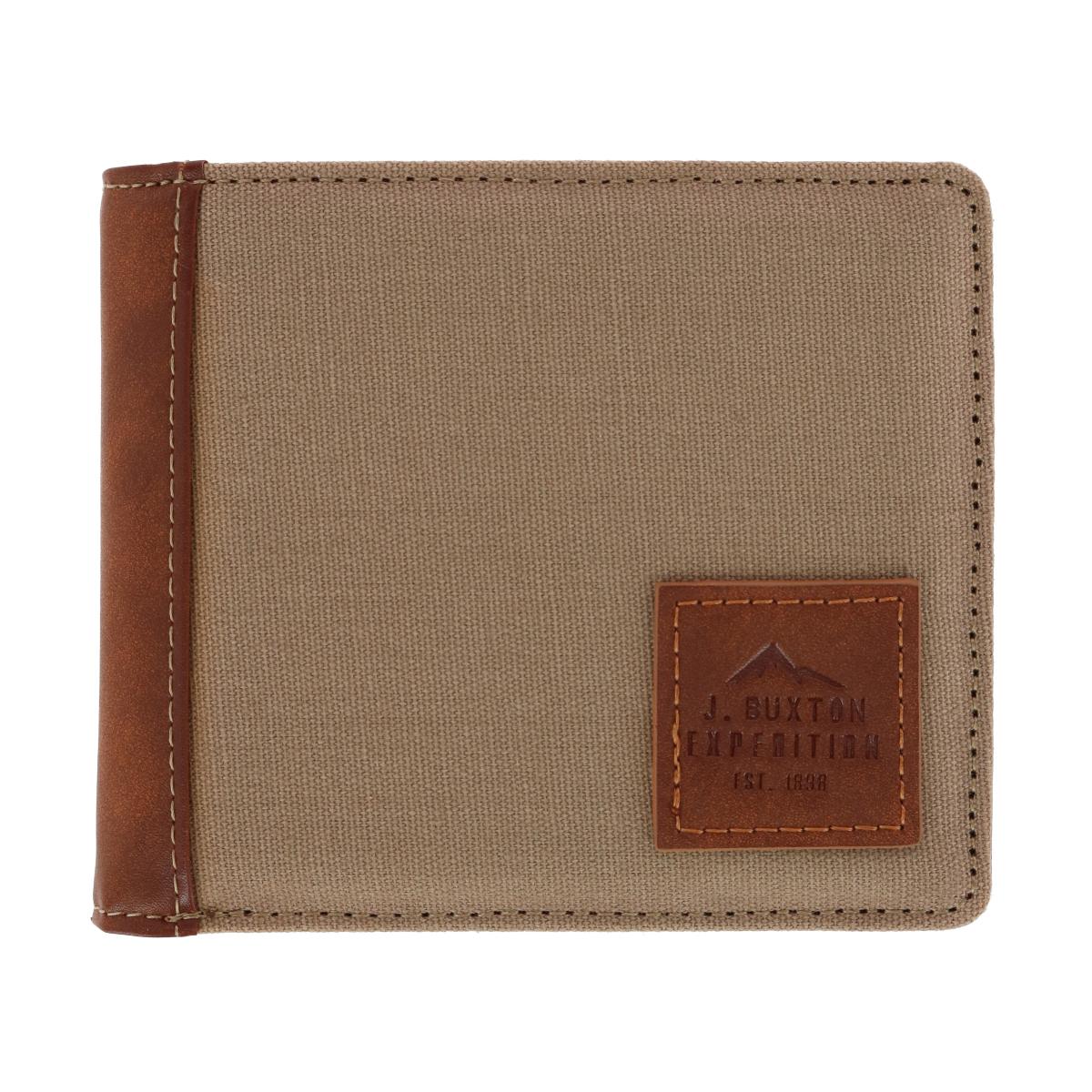 

Мужской кошелек Expedition II Huntington RFID Slimfold Buxton, оливковый