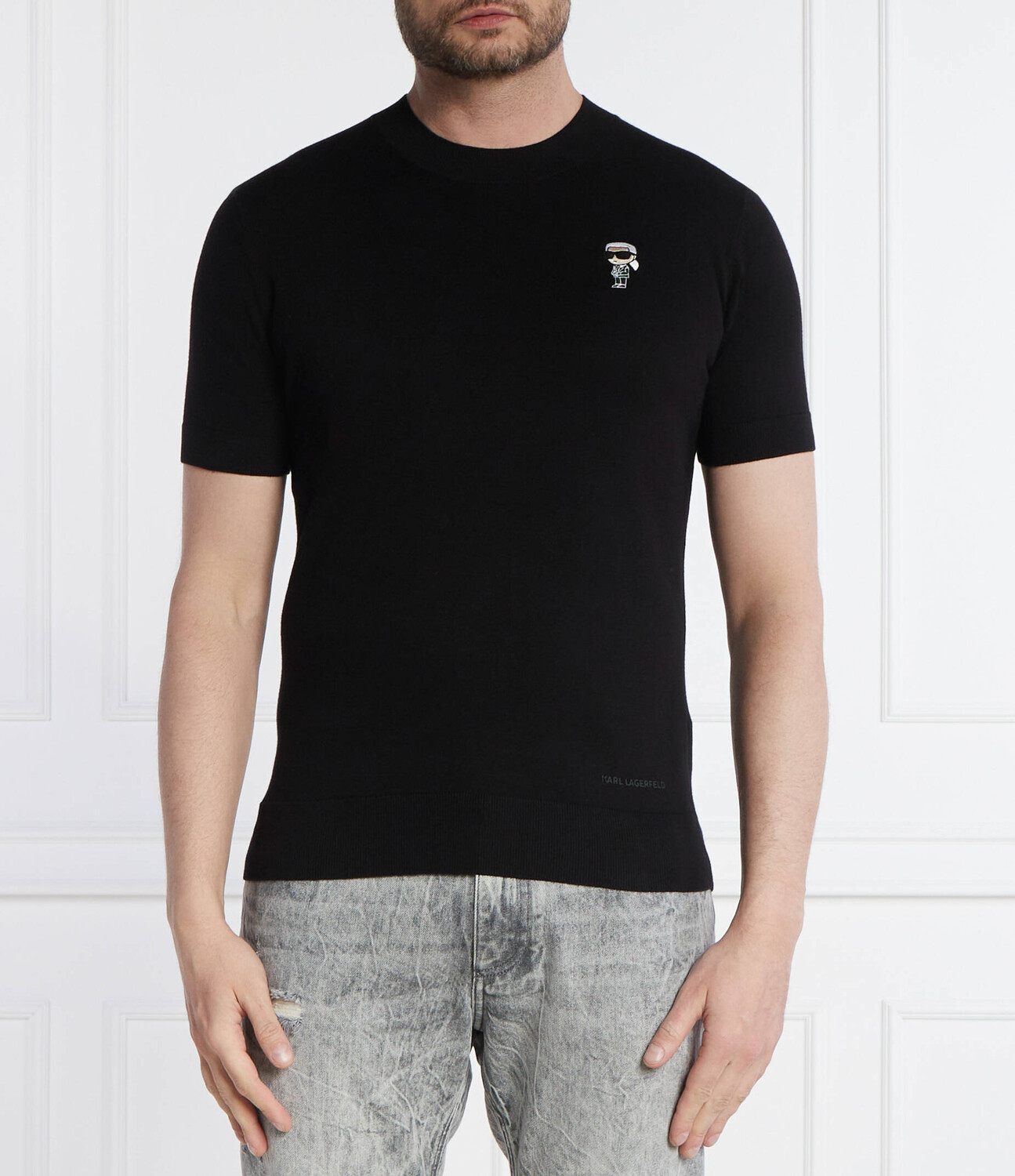 

Футболка Karl Lagerfeld Regular Fit, черный