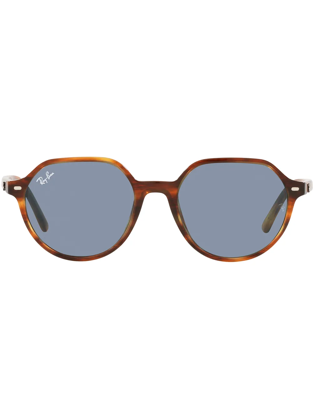 

Солнцезащитные очки Thalia в круглой оправе Ray-Ban, коричневый