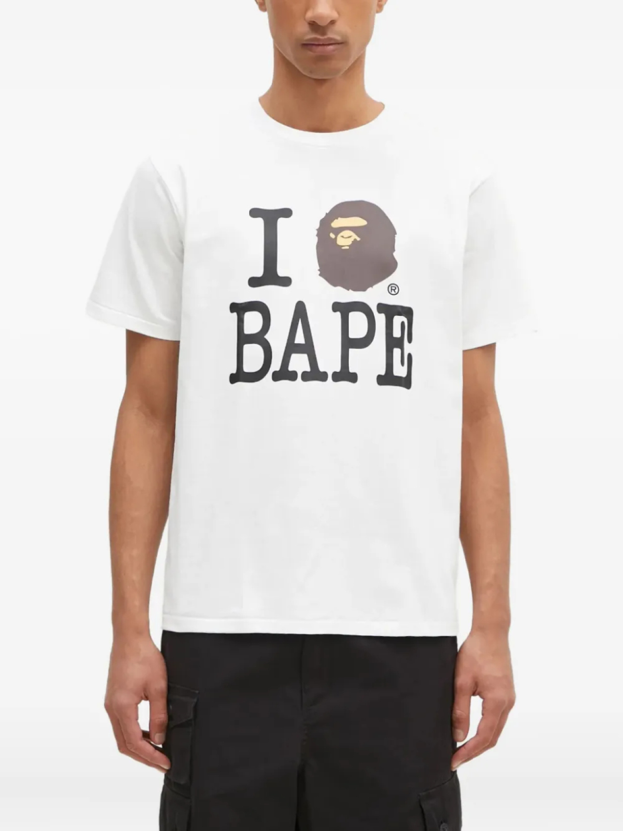 

Футболка BATHING APE I Love Bape A Bathing Ape, белый